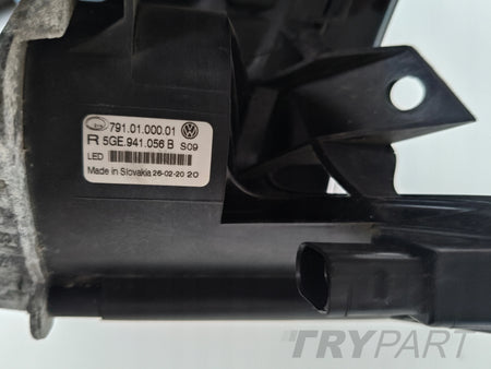 RIGHT FOG LIGHT VW GOLF VII 7 GTE 5G 5G0 5GE LED