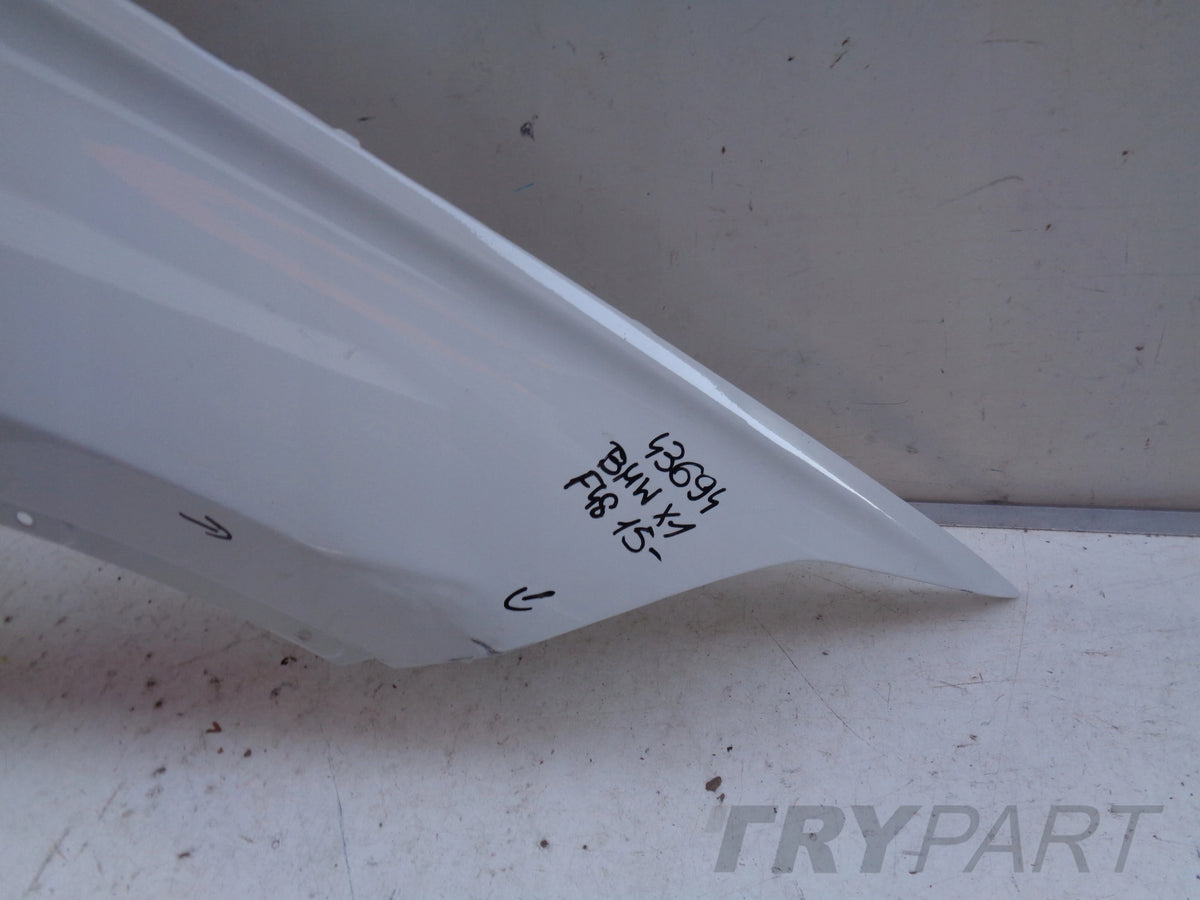 RIGHT FRONT FENDER BMW X1 F48 15- NO. 43694