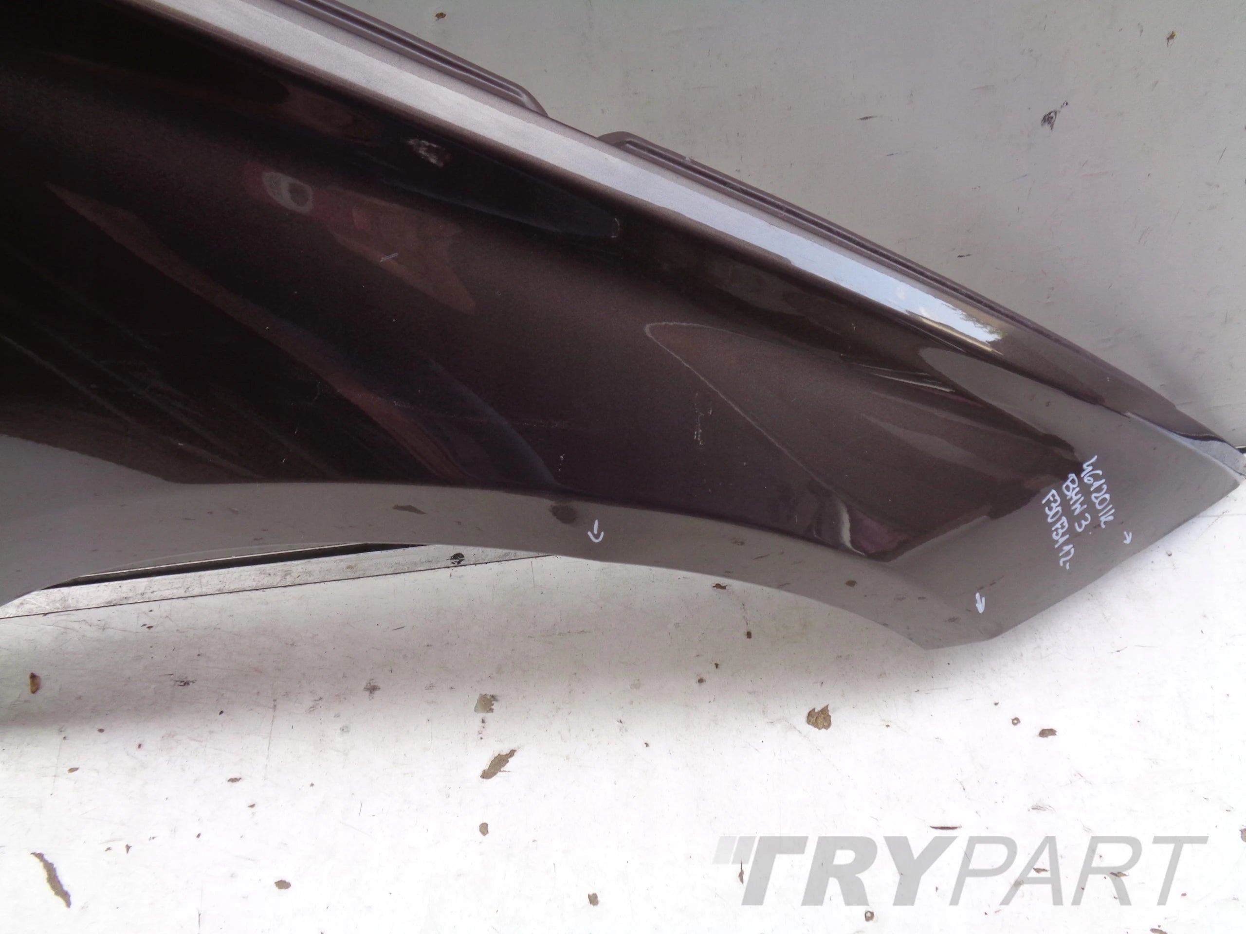 RIGHT FRONT FENDER FOR BMW 3 F30 F31 12- NO. 46120