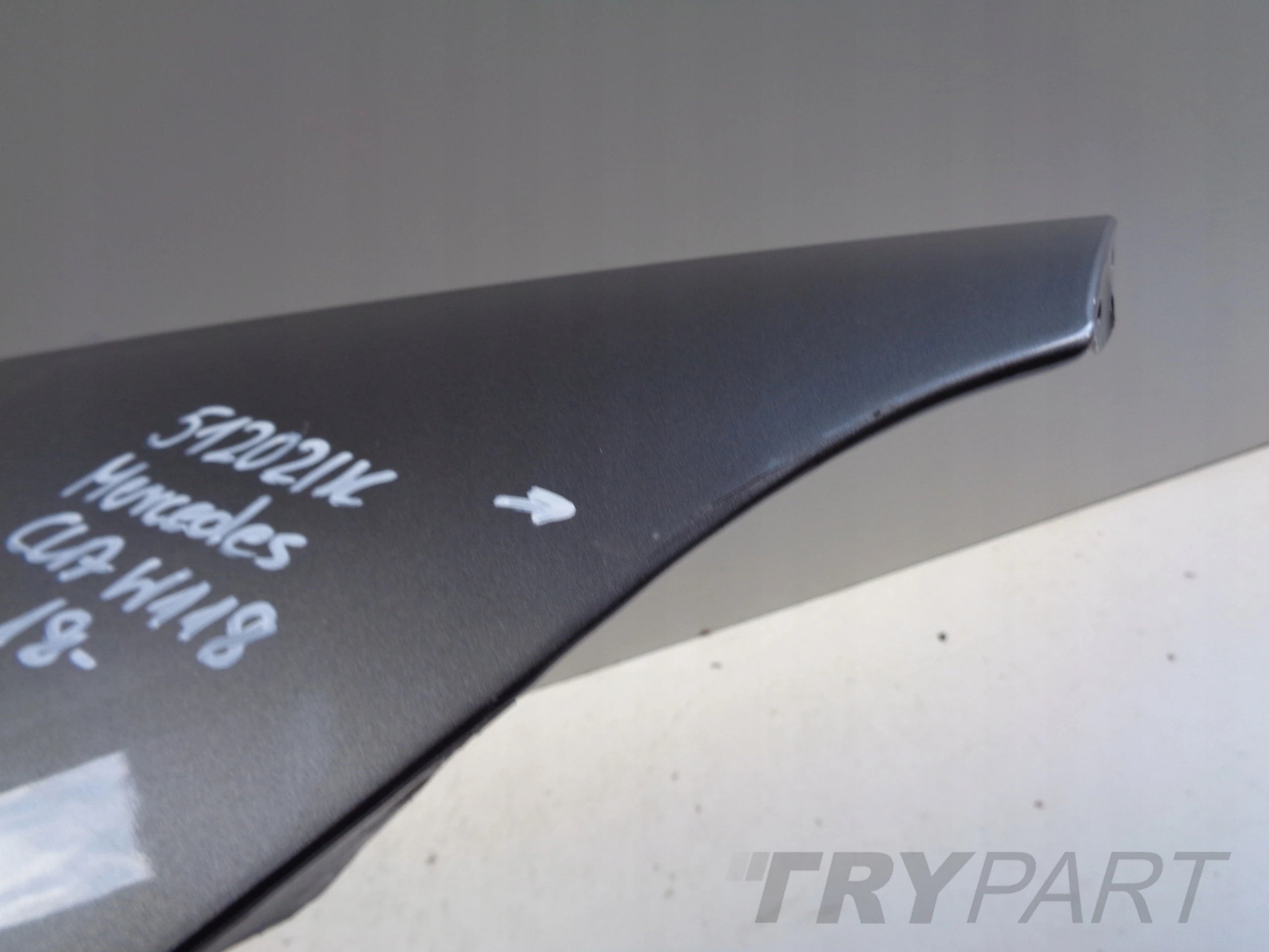 RIGHT FRONT FENDER MERCEDES CLA W118 18- NO. 51202
