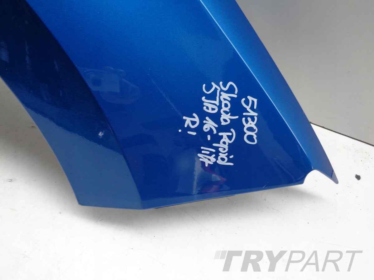 RIGHT FRONT FENDER SKODA RAPID 5JA 16- LIFT NO. 51300