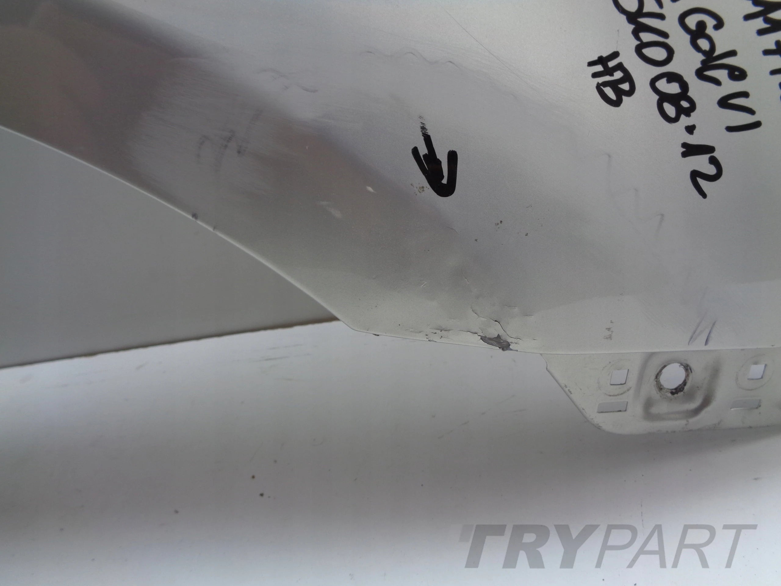 RIGHT FRONT FENDER VW GOLF VI 6 5K 5K0 08-12 HB NO. 46117