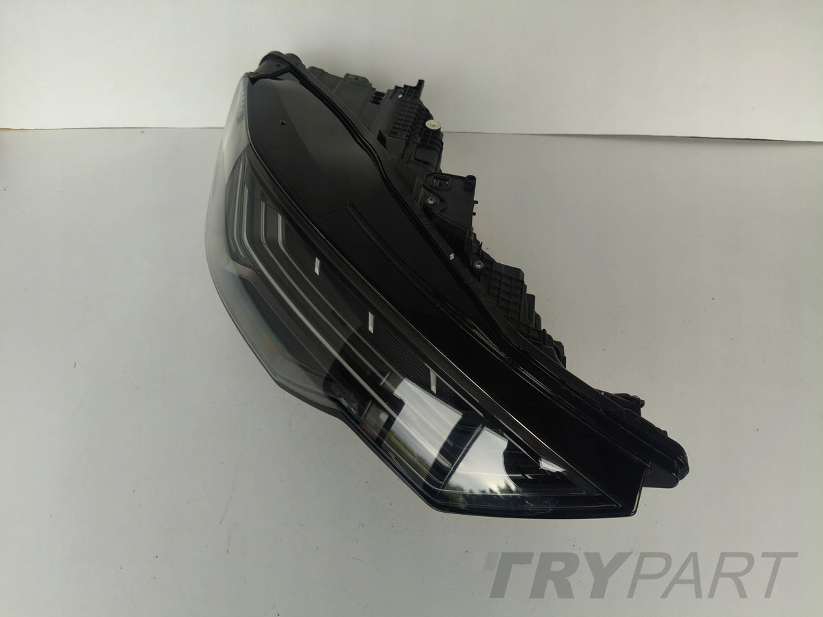 RIGHT HEADLIGHT AUDI A6 C8 4K 4K0 18- FULL LED MATRIX SHADOW BLACK