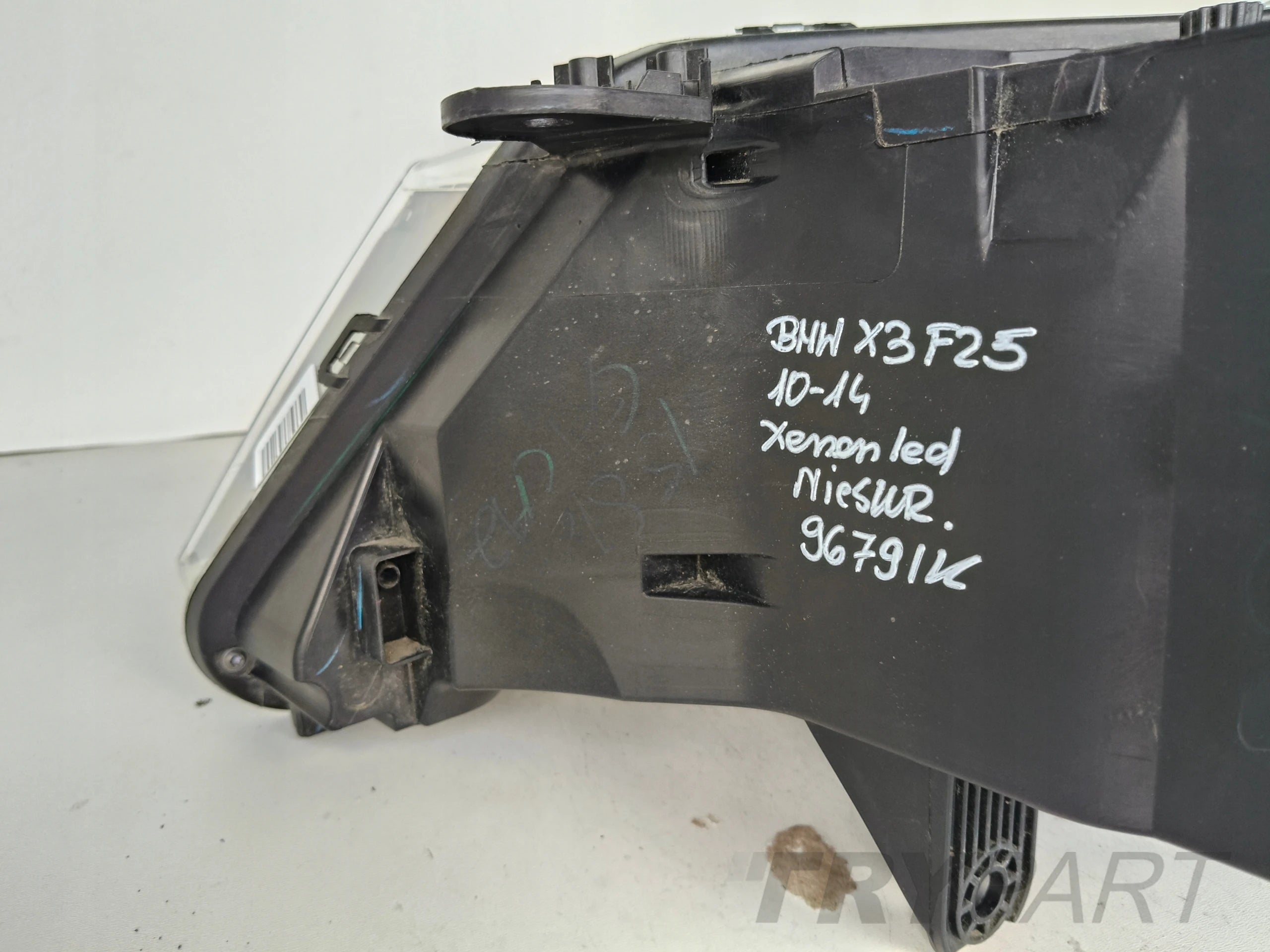 RIGHT HEADLIGHT BMW X3 F25 10-14 XENON LED NON-ADAPTIVE