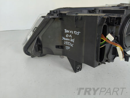 RIGHT HEADLIGHT BMW X3 F25 10-14 XENON LED NON-ADAPTIVE