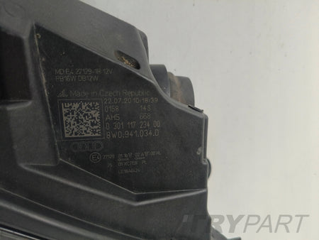 RIGHT HEADLIGHT LAMP AUDI A4 B9 8W 8W0 19- LIFT FULL LED