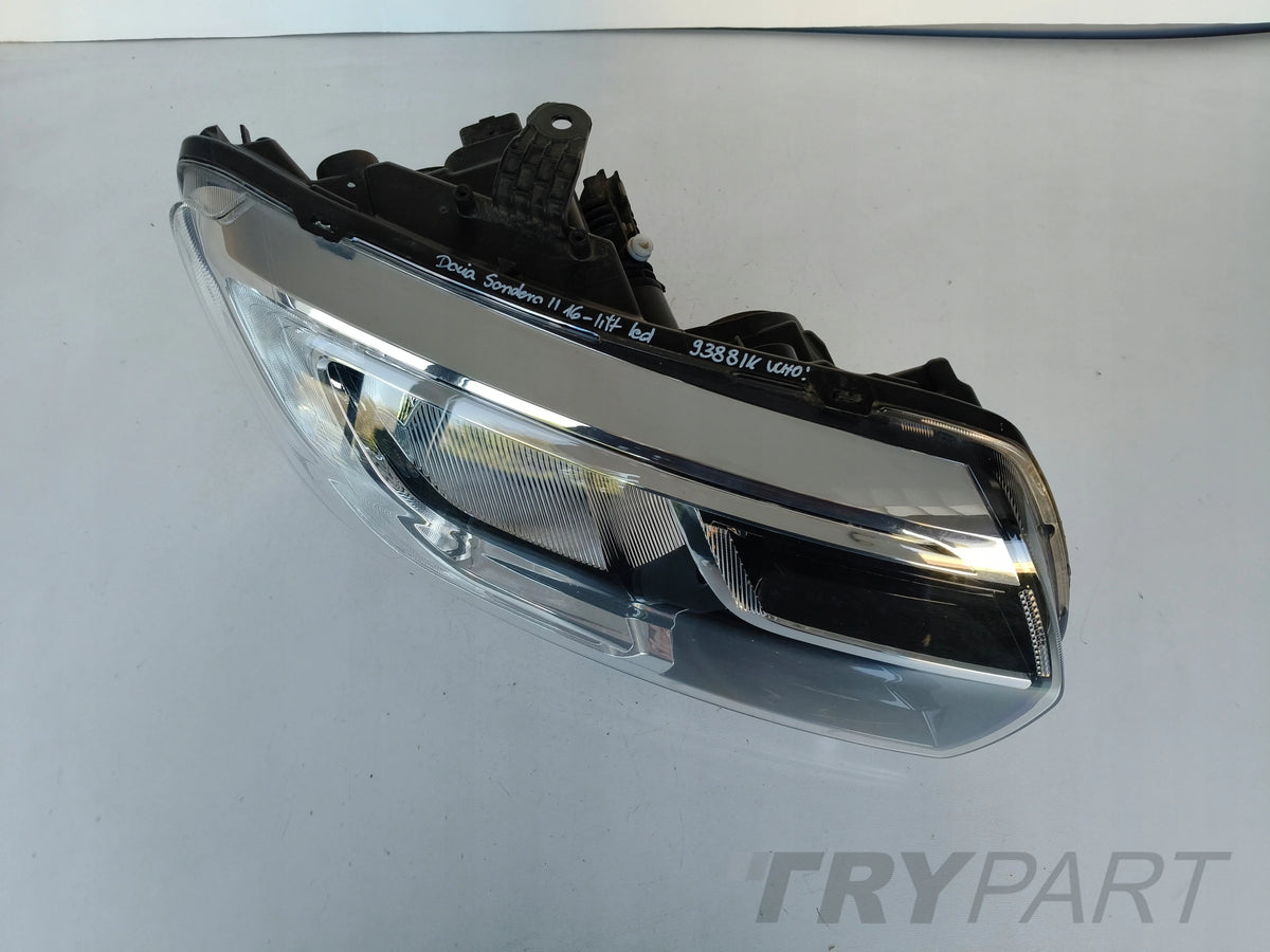RIGHT HEADLIGHT LAMP DACIA SANDERO II 16- LIFT LED