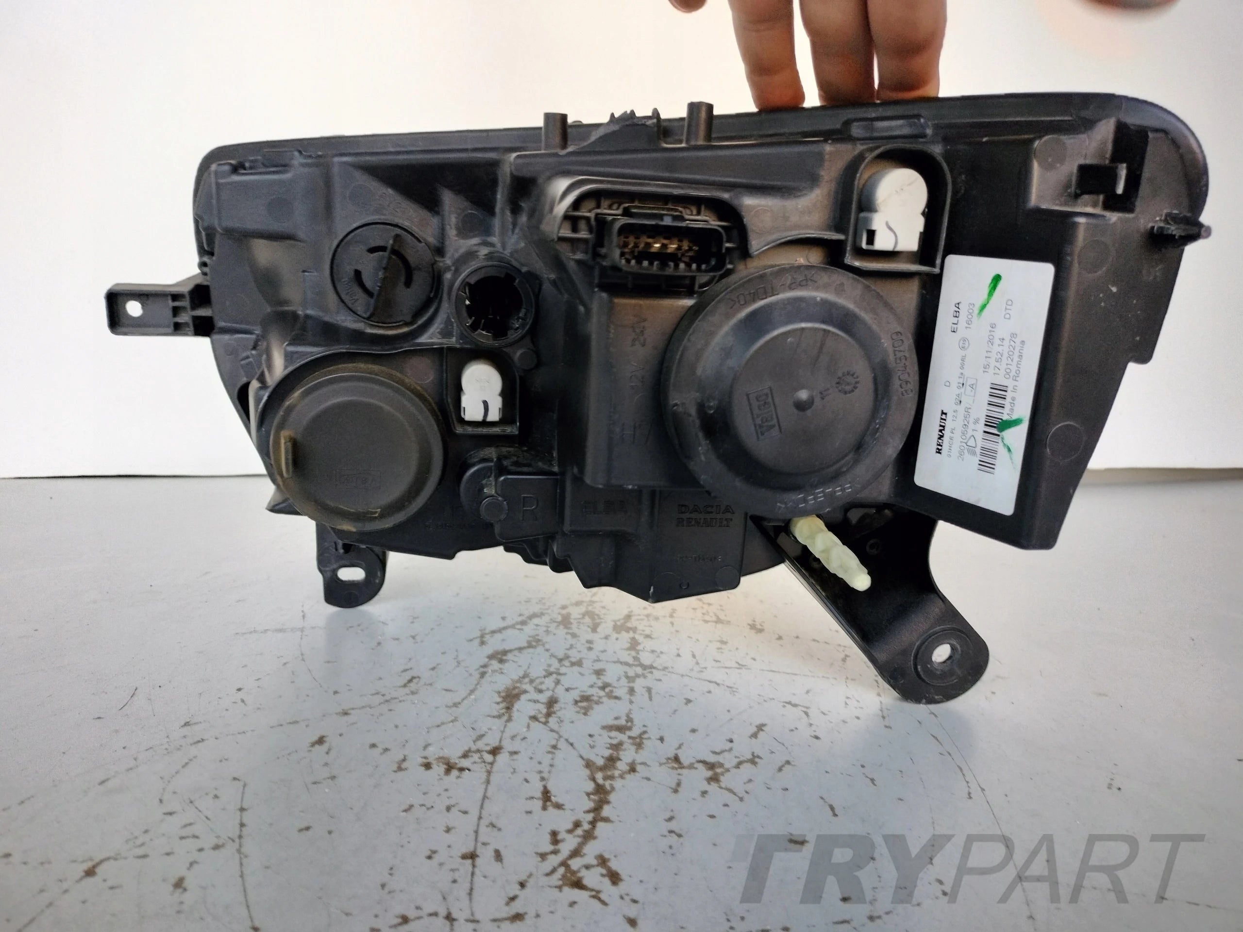 RIGHT HEADLIGHT LAMP DACIA SANDERO II LOGAN 16- FACELIFT LED