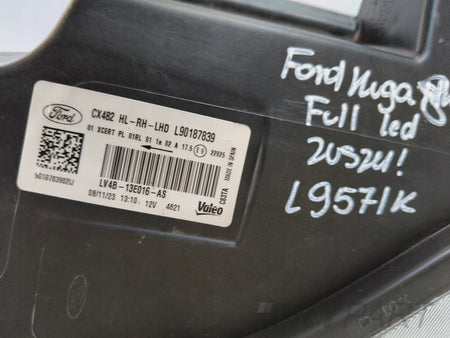 RIGHT HEADLIGHT LAMP FOR FORD KUGA MK3 19- FULL LED