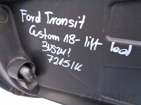 RIGHT HEADLIGHT LAMP FOR FORD TRANSIT CUSTOM 18- LED FACELIFT