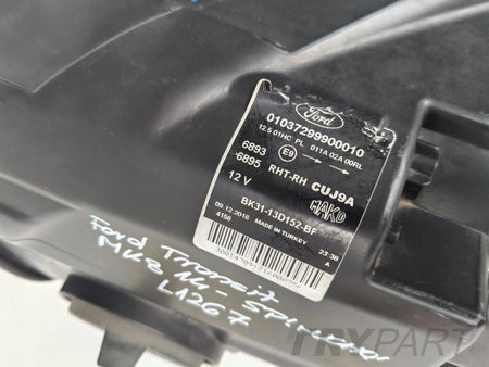 RIGHT HEADLIGHT LAMP FOR FORD TRANSIT MK8 14-
