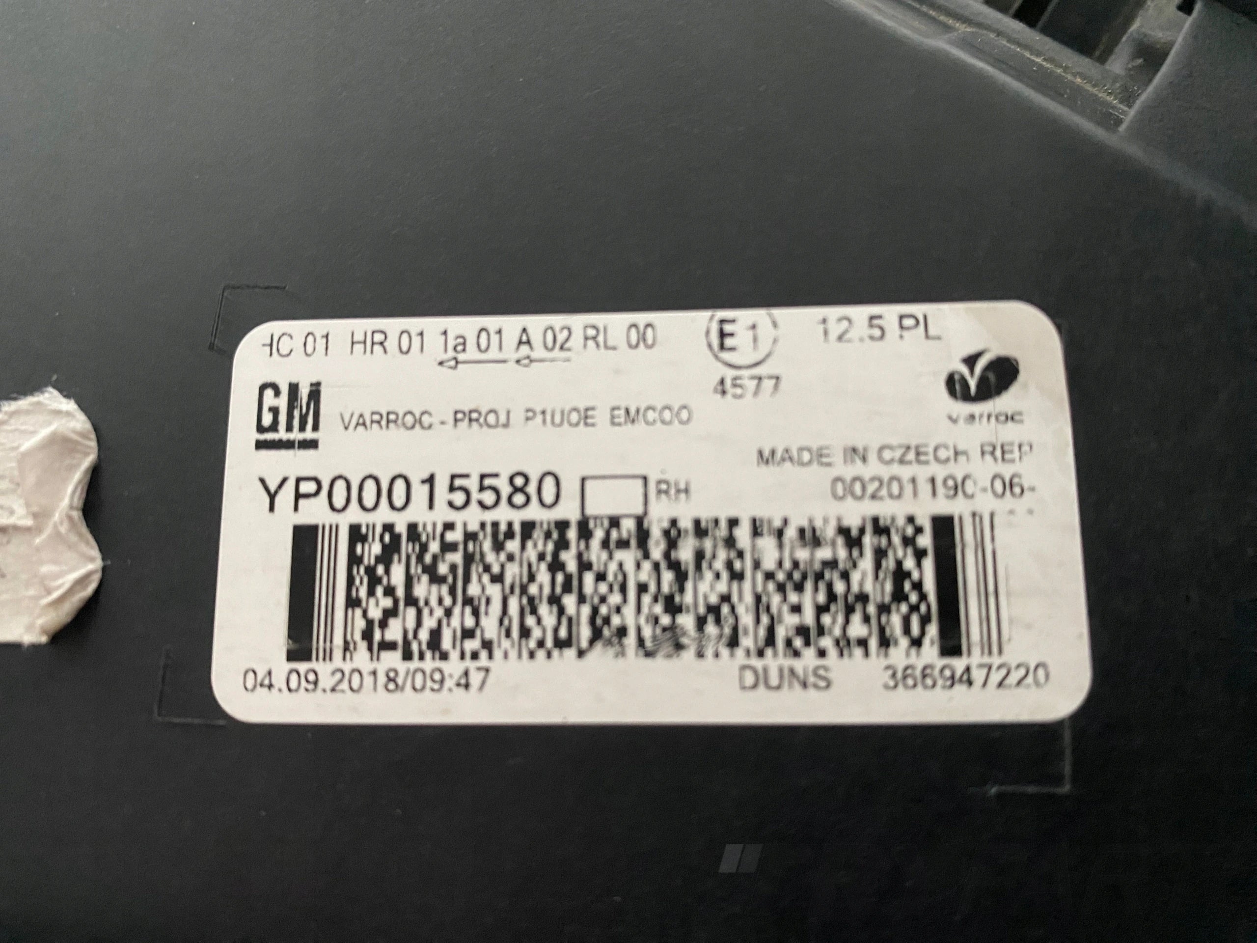RIGHT HEADLIGHT LAMP FOR OPEL GRANDLAND X 16- LED