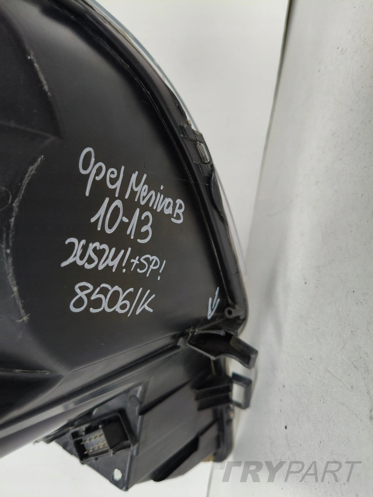 RIGHT HEADLIGHT LAMP FOR OPEL MERIVA B 10-13