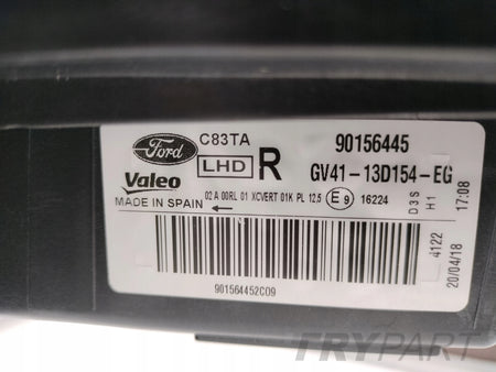 RIGHT HEADLIGHT LAMP FORD KUGA MK2 16- FACELIFT XENON LED ADAPTIVE