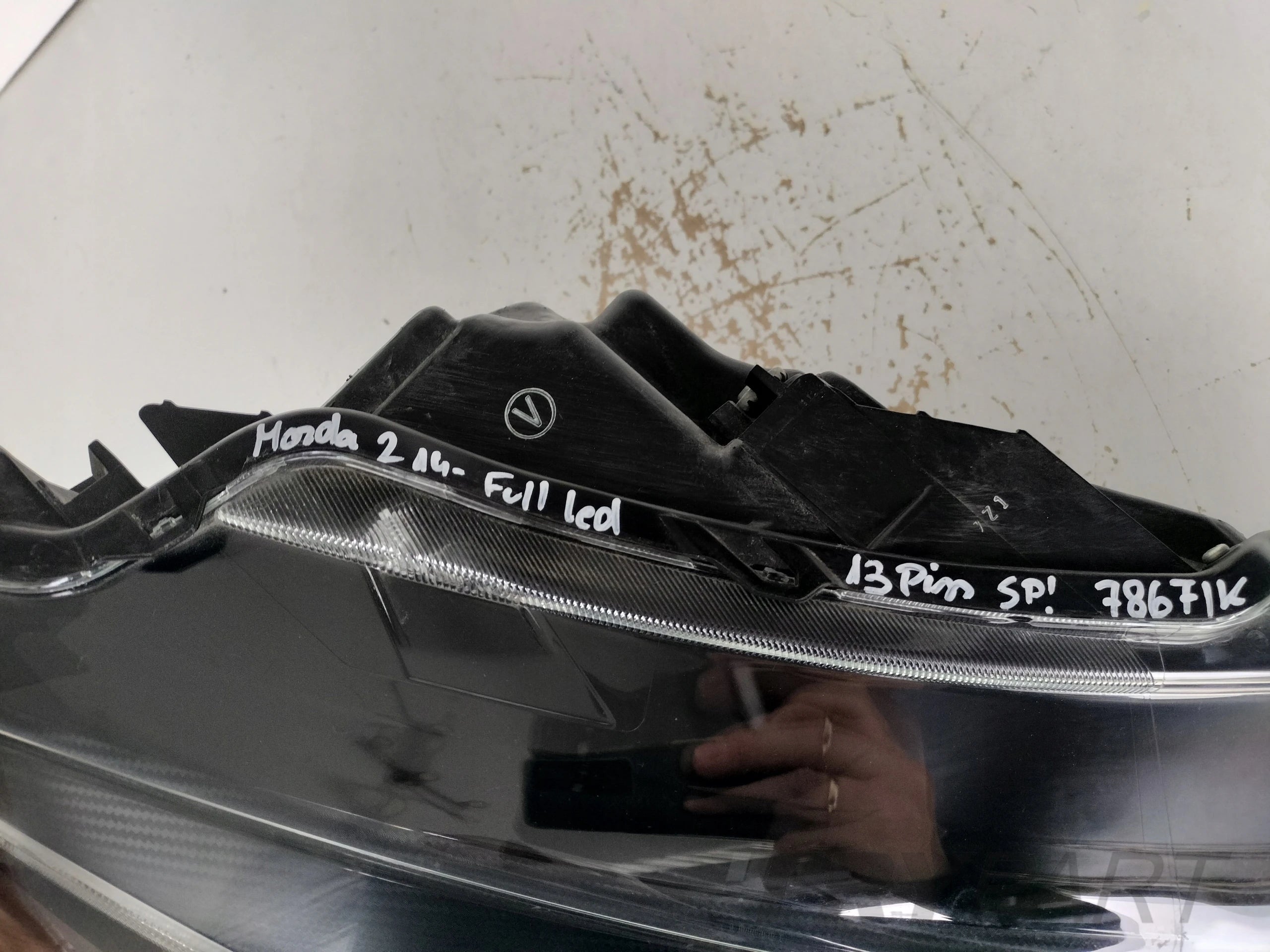 RIGHT HEADLIGHT LAMP MAZDA 2 14- FULL LED 13 PIN