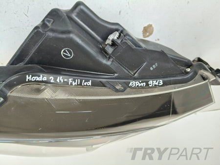 RIGHT HEADLIGHT LAMP MAZDA 2 14- FULL LED 13 PIN