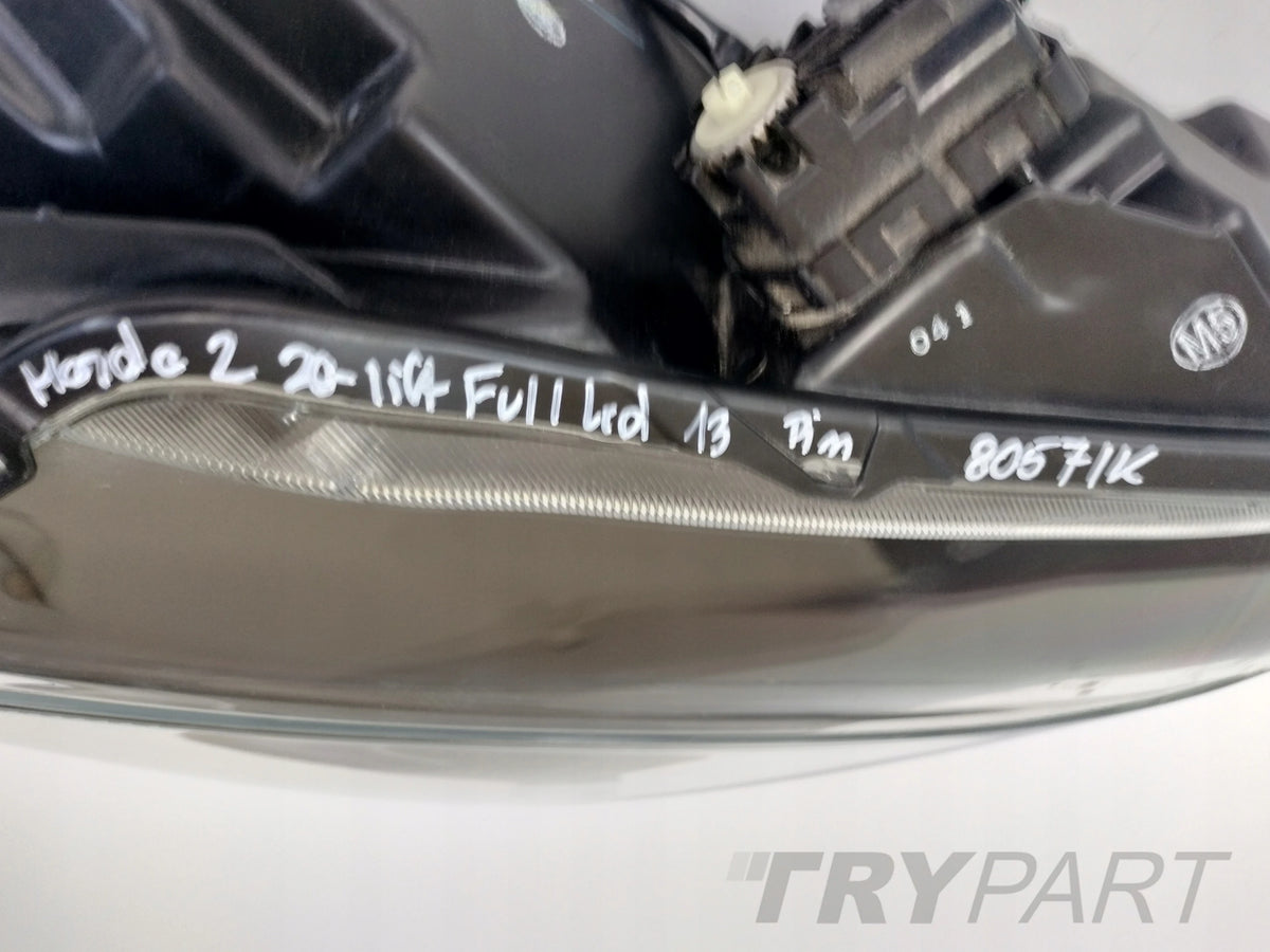 RIGHT HEADLIGHT LAMP MAZDA 2 FACELIFT 20- FULL LED