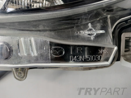 RIGHT HEADLIGHT LAMP MAZDA 2 FACELIFT 20- FULL LED