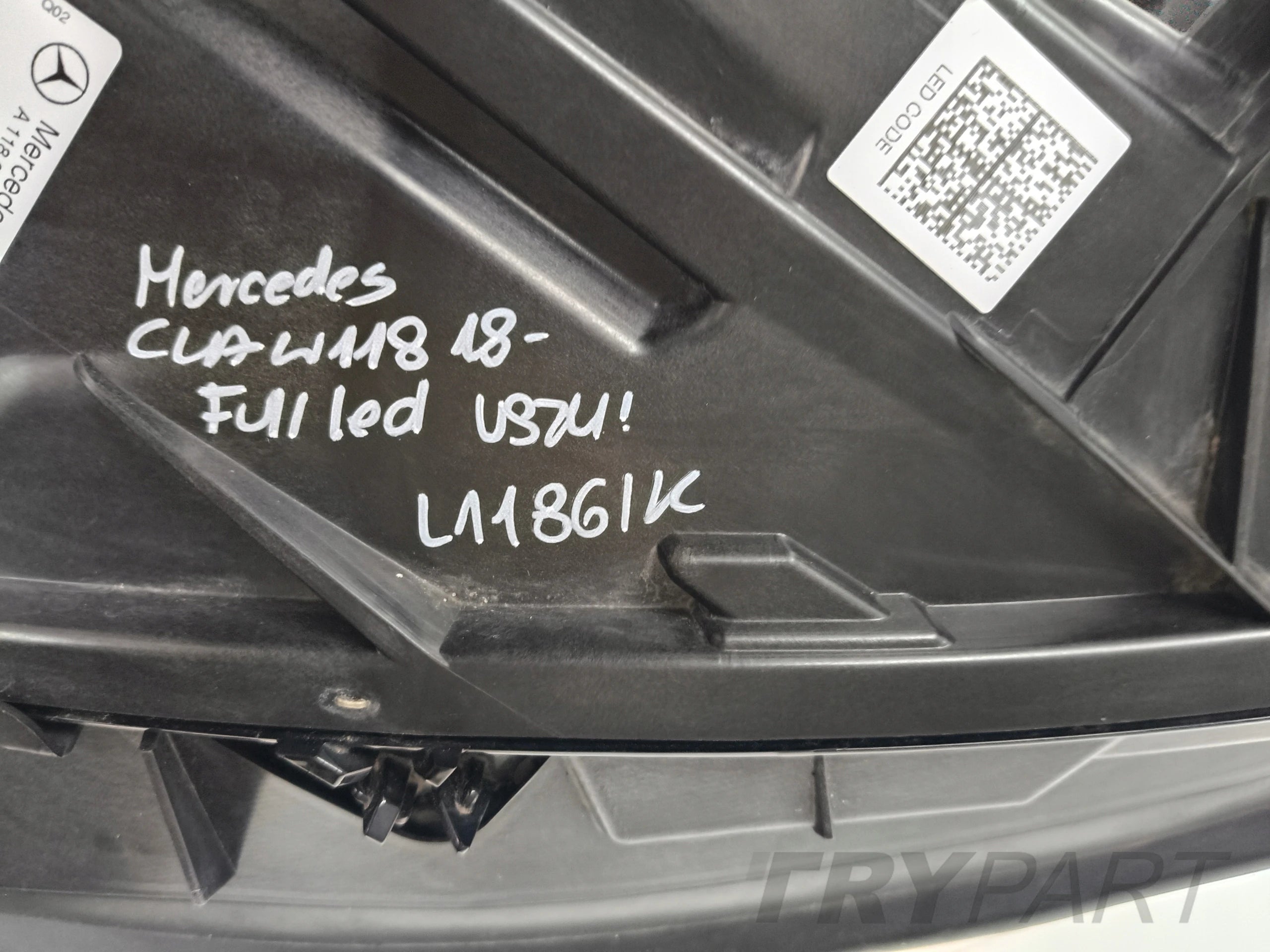 RIGHT HEADLIGHT LAMP MERCEDES CLA W118 18- FULL LED