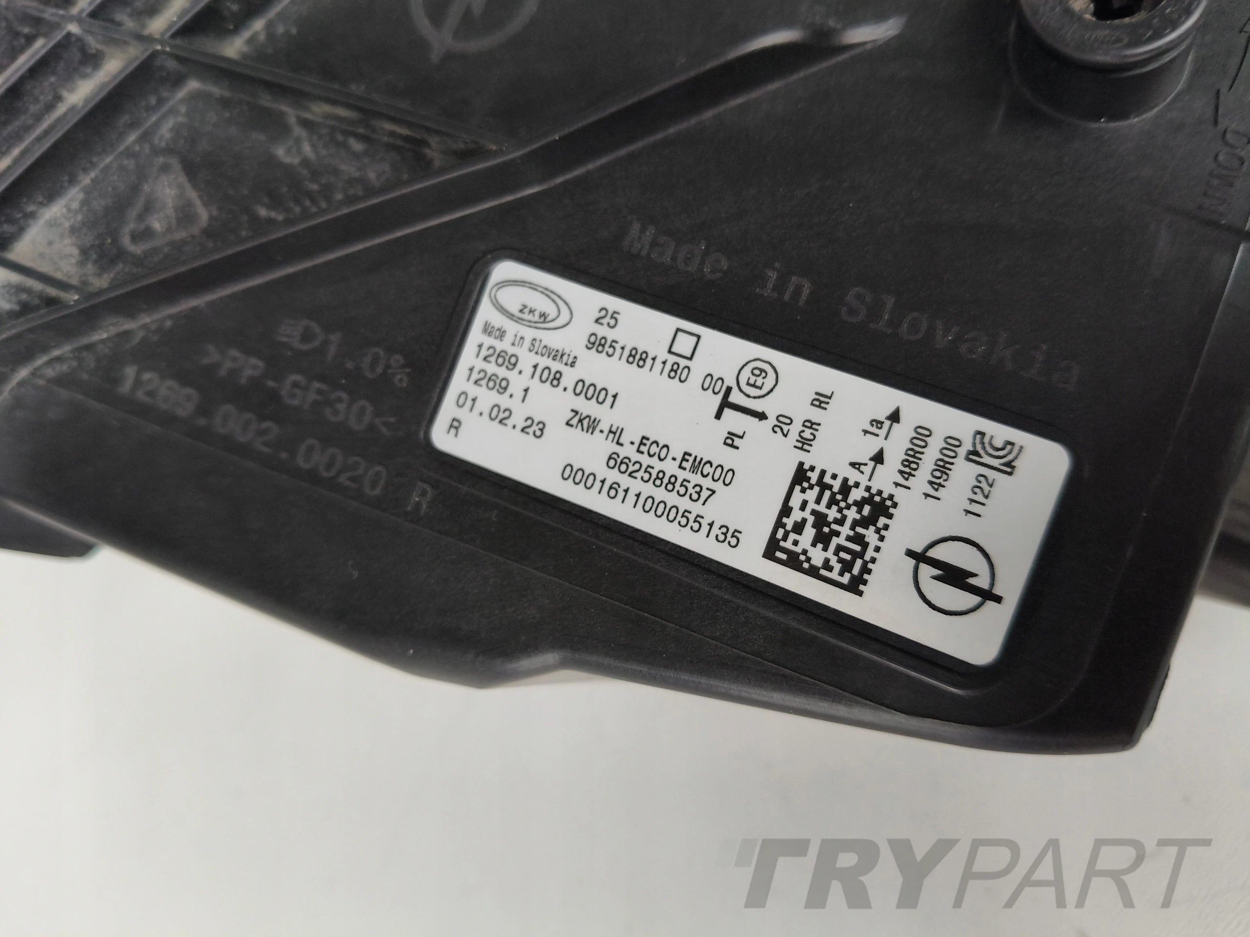 RIGHT HEADLIGHT LAMP OPEL ASTRA L VI 22- FULL LED