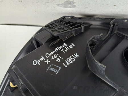 RIGHT HEADLIGHT LAMP OPEL GRANDLAND X 16- FULL LED