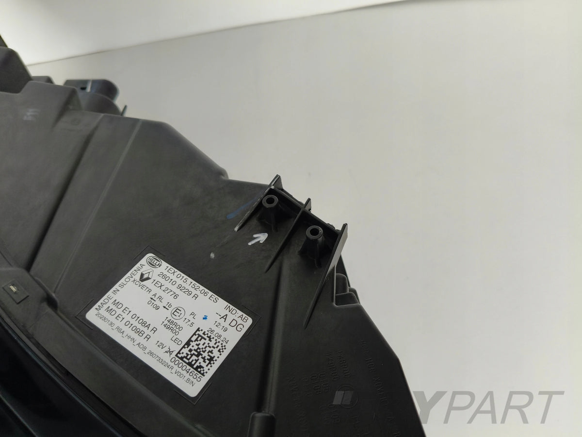 RIGHT HEADLIGHT LAMP RENAULT AUSTRAL 23- FULL LED MATRIX