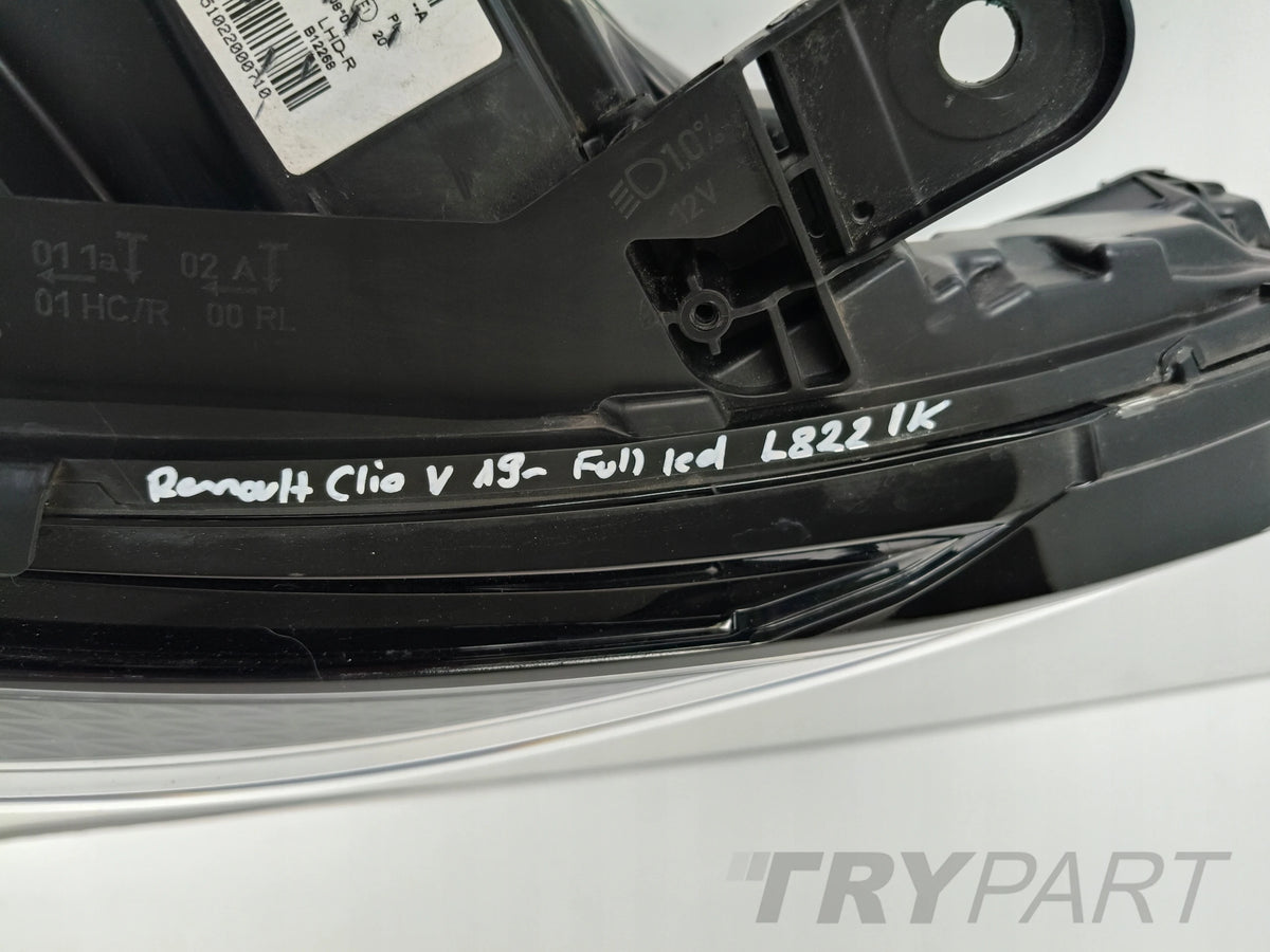 RIGHT HEADLIGHT LAMP RENAULT CLIO V 19- FULL LED