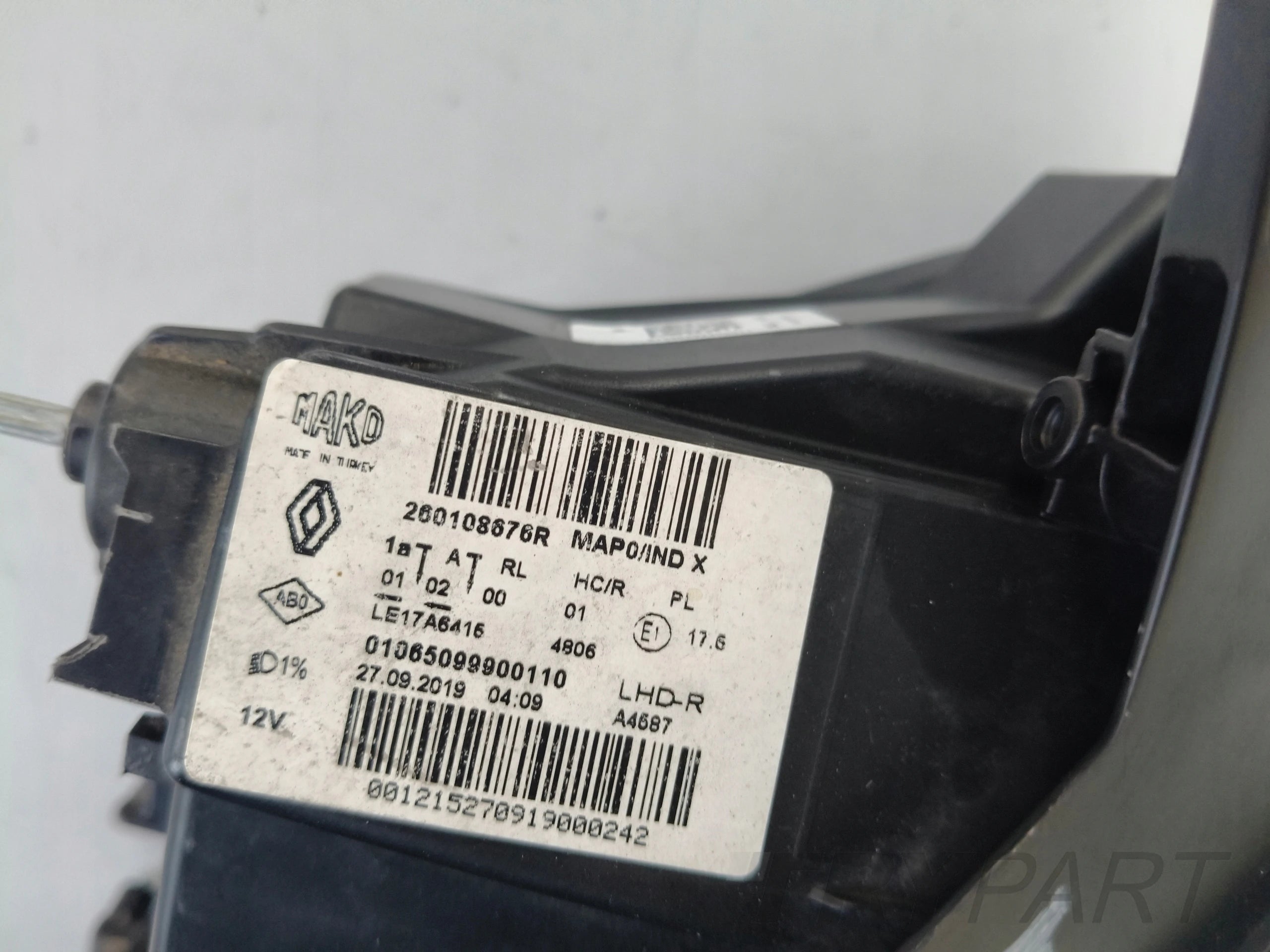 RIGHT HEADLIGHT LAMP RENAULT CLIO V 19- FULL LED