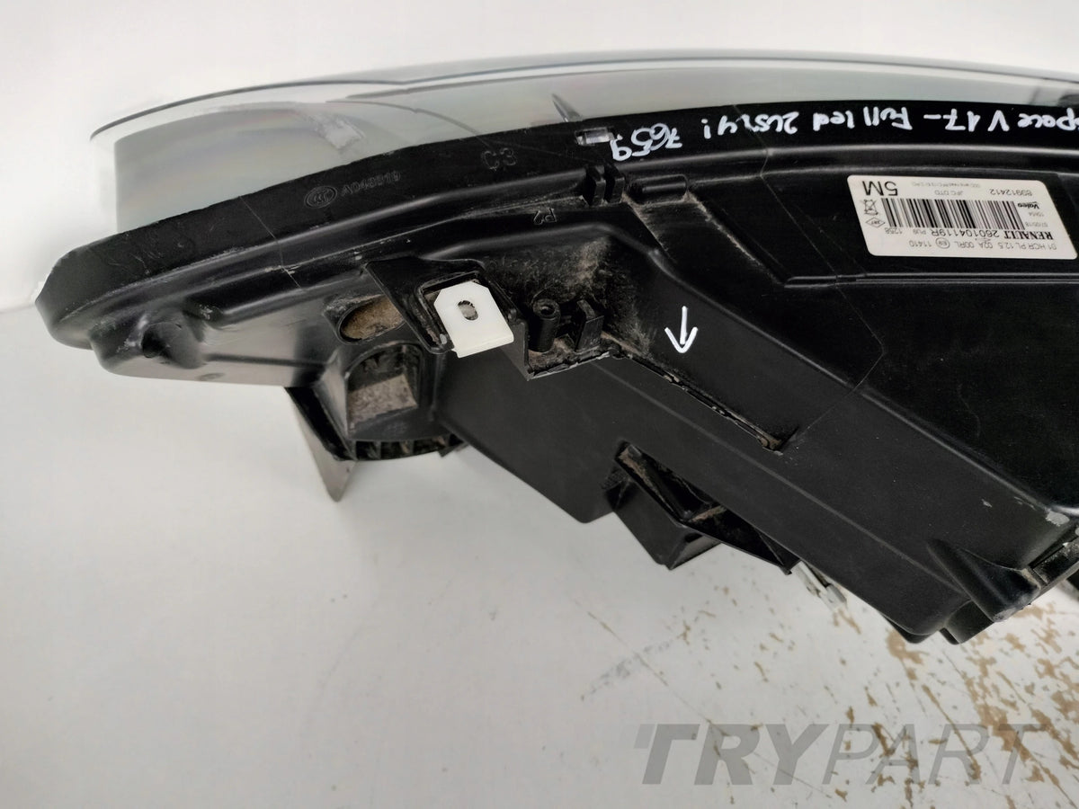 RIGHT HEADLIGHT LAMP RENAULT ESPACE V 17- FULL LED