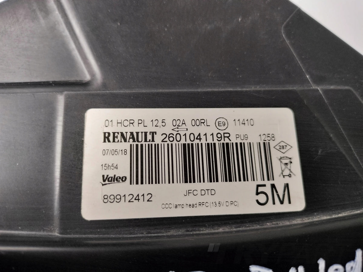 RIGHT HEADLIGHT LAMP RENAULT ESPACE V 17- FULL LED