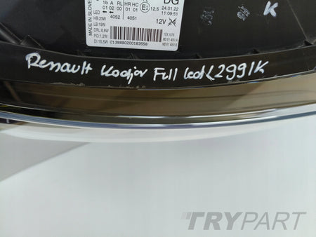 RIGHT HEADLIGHT LAMP RENAULT KADJAR 18- FACELIFT FULL LED