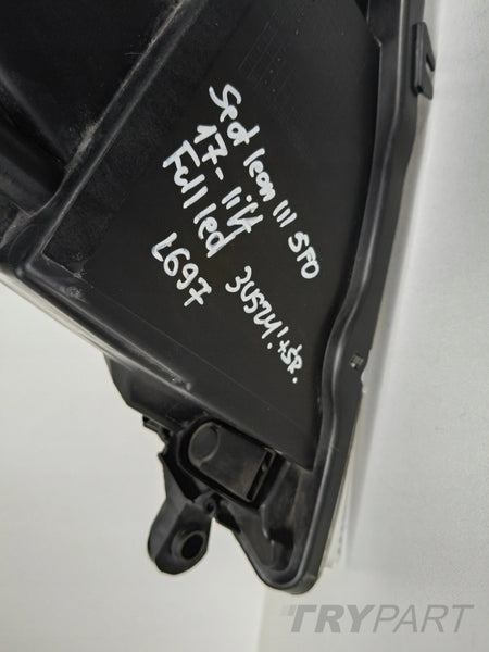 RIGHT HEADLIGHT LAMP SEAT LEON III 3 5F 5F0 17- LIFT FULL LED