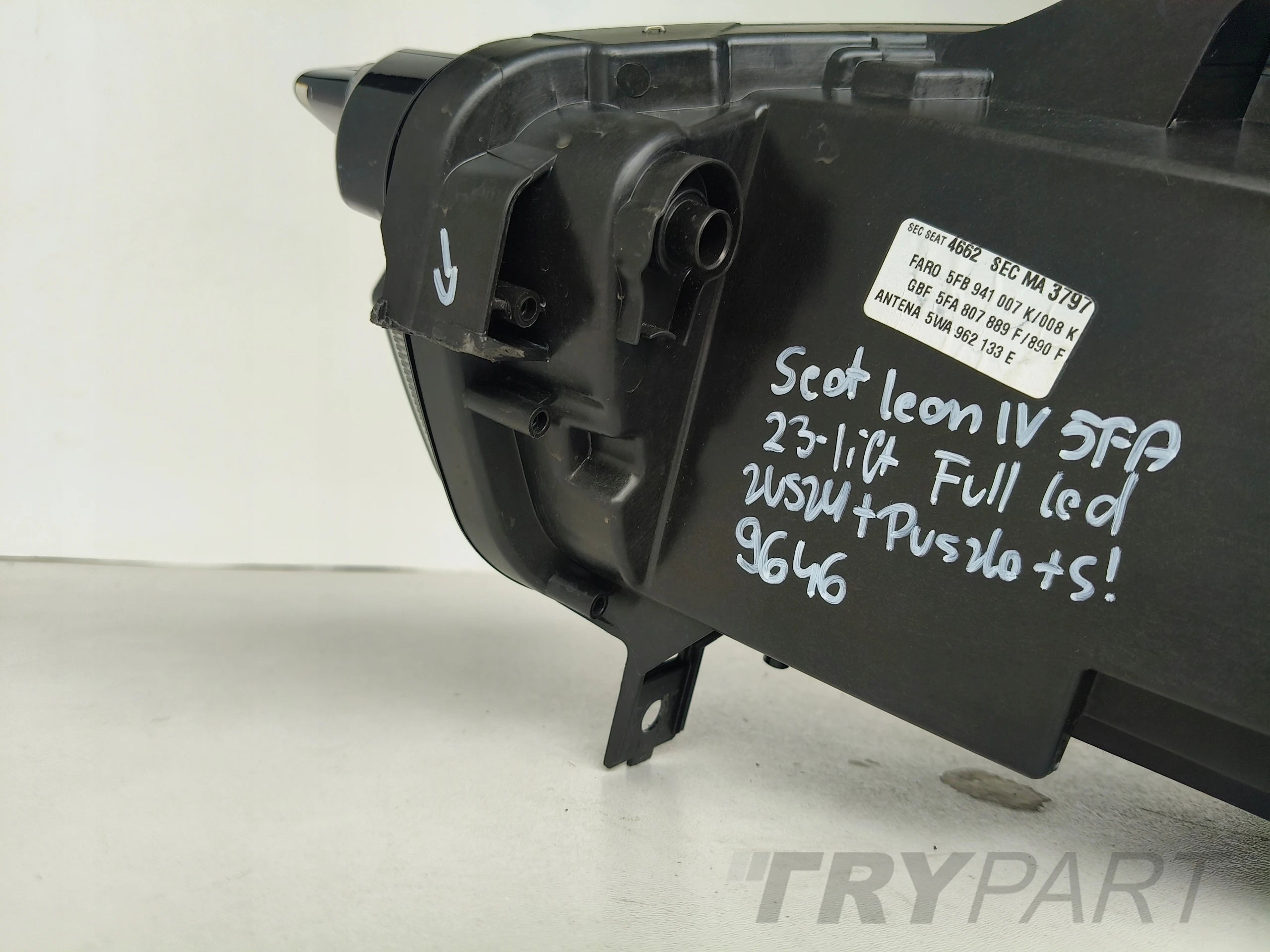 RIGHT HEADLIGHT LAMP SEAT LEON IV 4 5FA 23- FACELIFT FULL LED