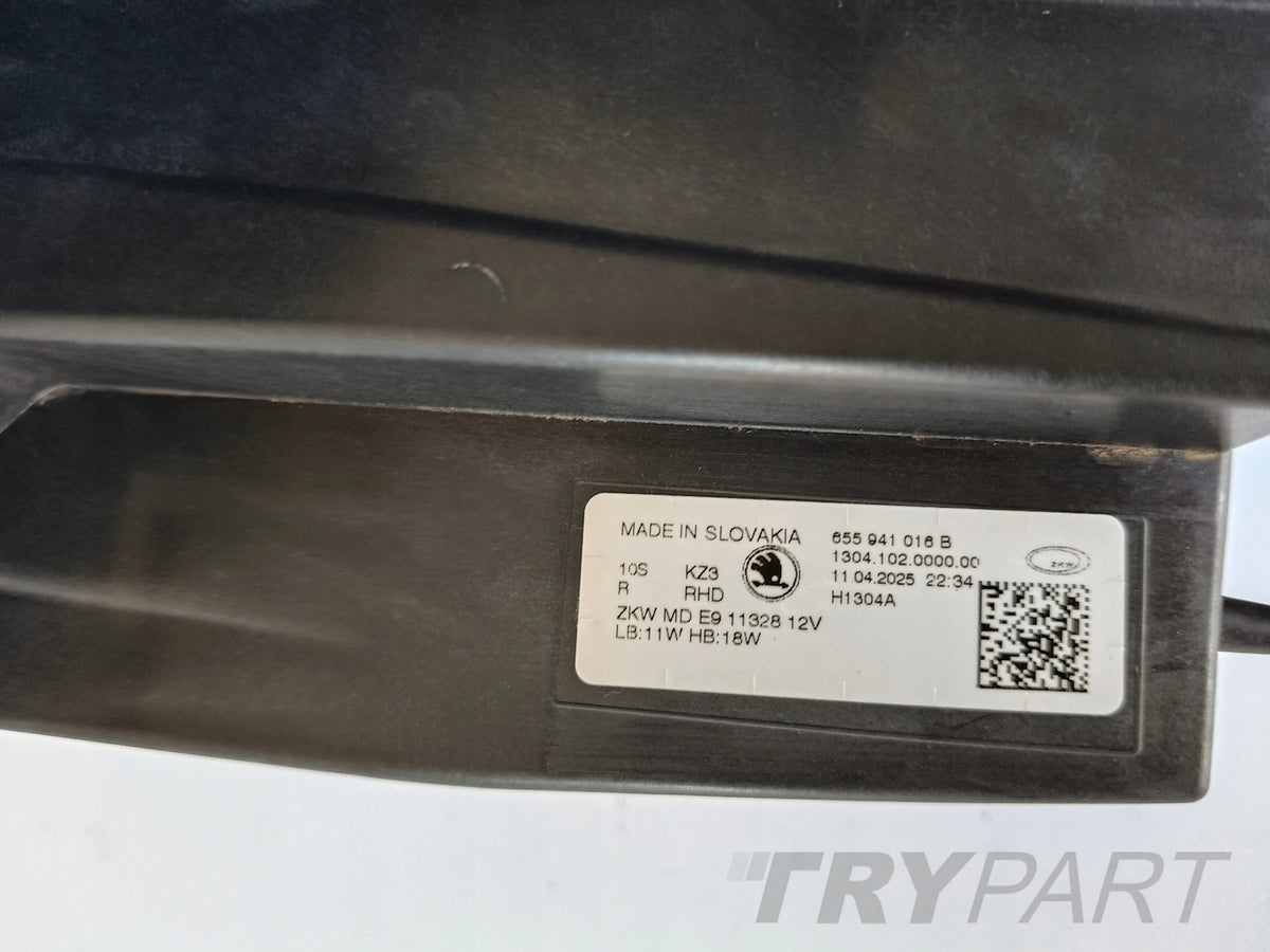 RIGHT HEADLIGHT LAMP SKODA KAMIQ 658 FACELIFT FULL LED