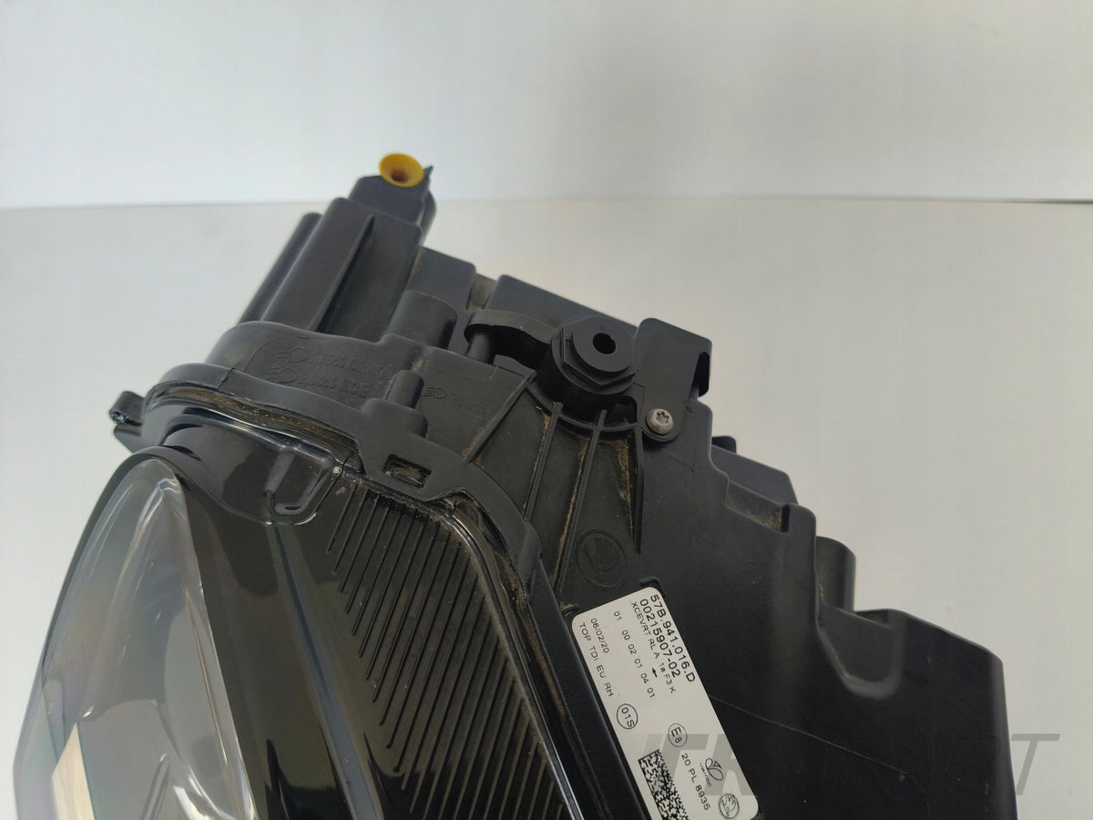 RIGHT HEADLIGHT LAMP SKODA KAROQ 57A 17- FULL LED