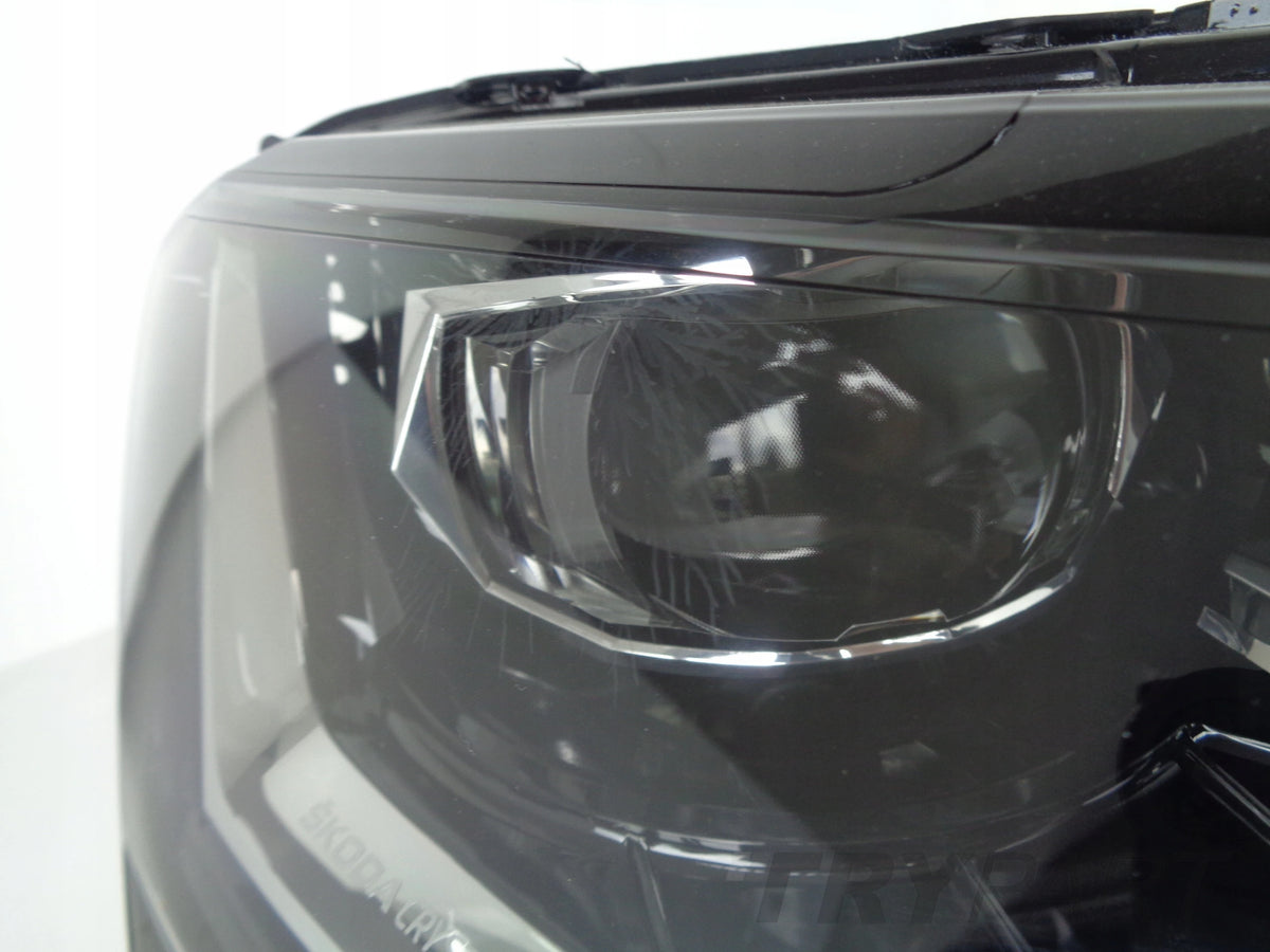 RIGHT HEADLIGHT LAMP SKODA SUPERB III 3V 3V0 19- FACELIFT FULL LED