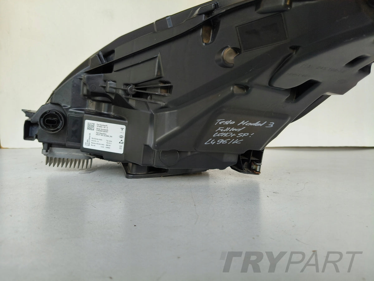 RIGHT HEADLIGHT LAMP TESLA MODEL 3 Y 20- LIFT FULL LED