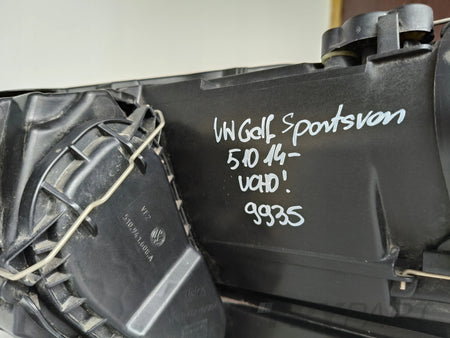 RIGHT HEADLIGHT LAMP VW GOLF SPORTSVAN 510 14-