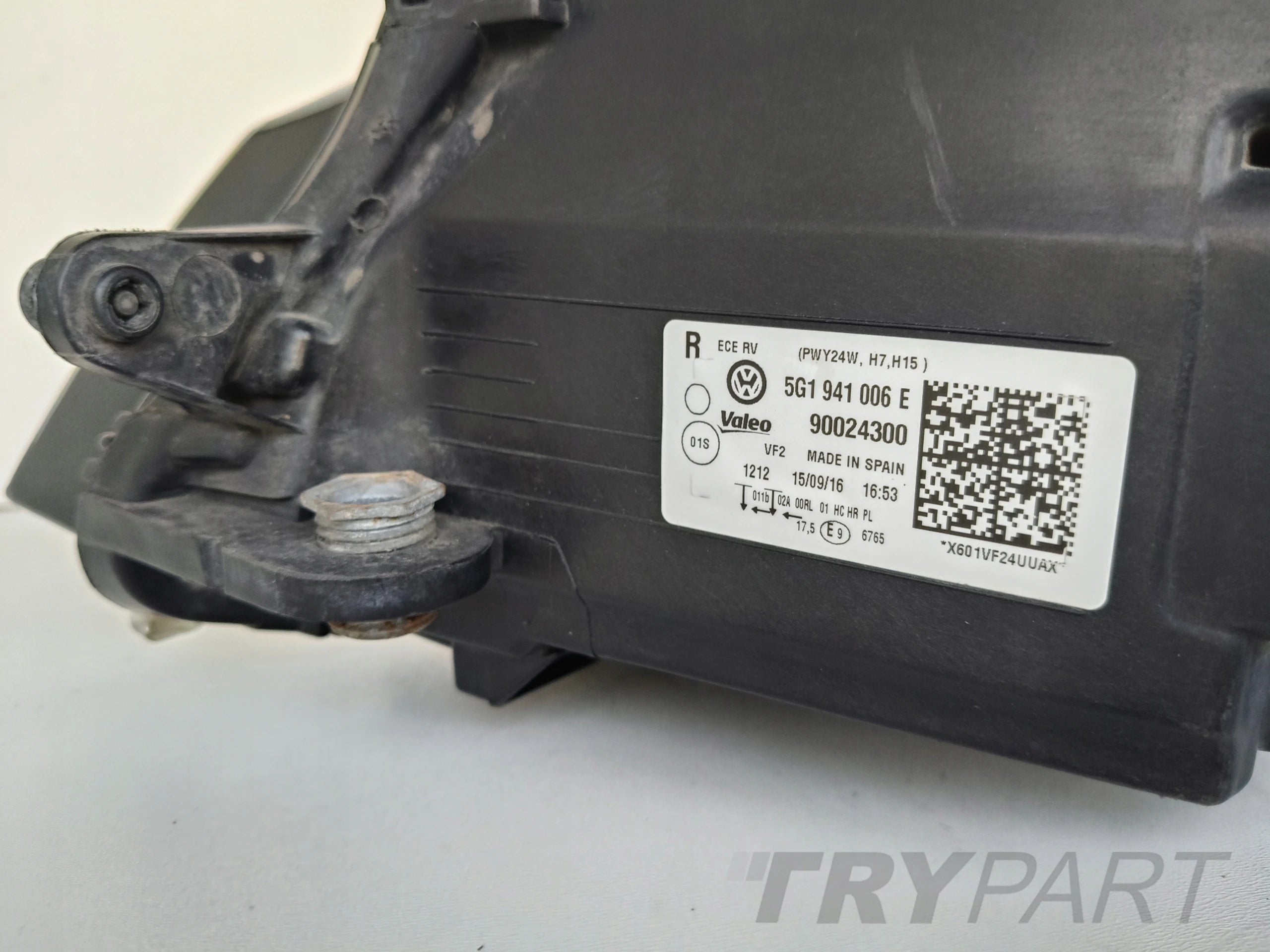 RIGHT HEADLIGHT LAMP VW GOLF VII 7 5G 5G0 12-16