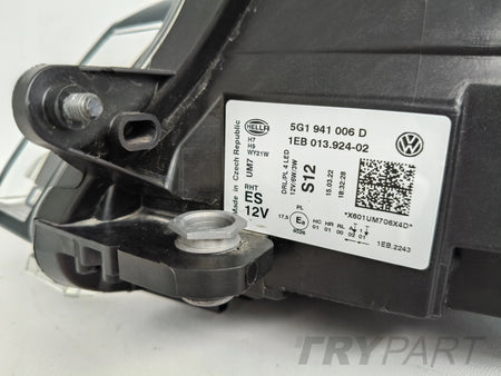 RIGHT HEADLIGHT LAMP VW GOLF VII 7 5G 5G0 17- LIFT LED