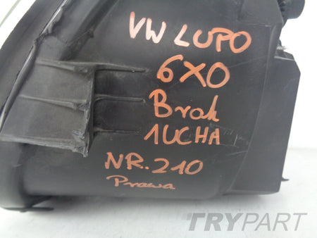 RIGHT HEADLIGHT LAMP VW LUPO 6X0