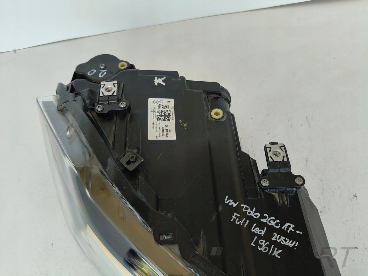 RIGHT HEADLIGHT LAMP VW POLO 2G 2G0 17- FULL LED