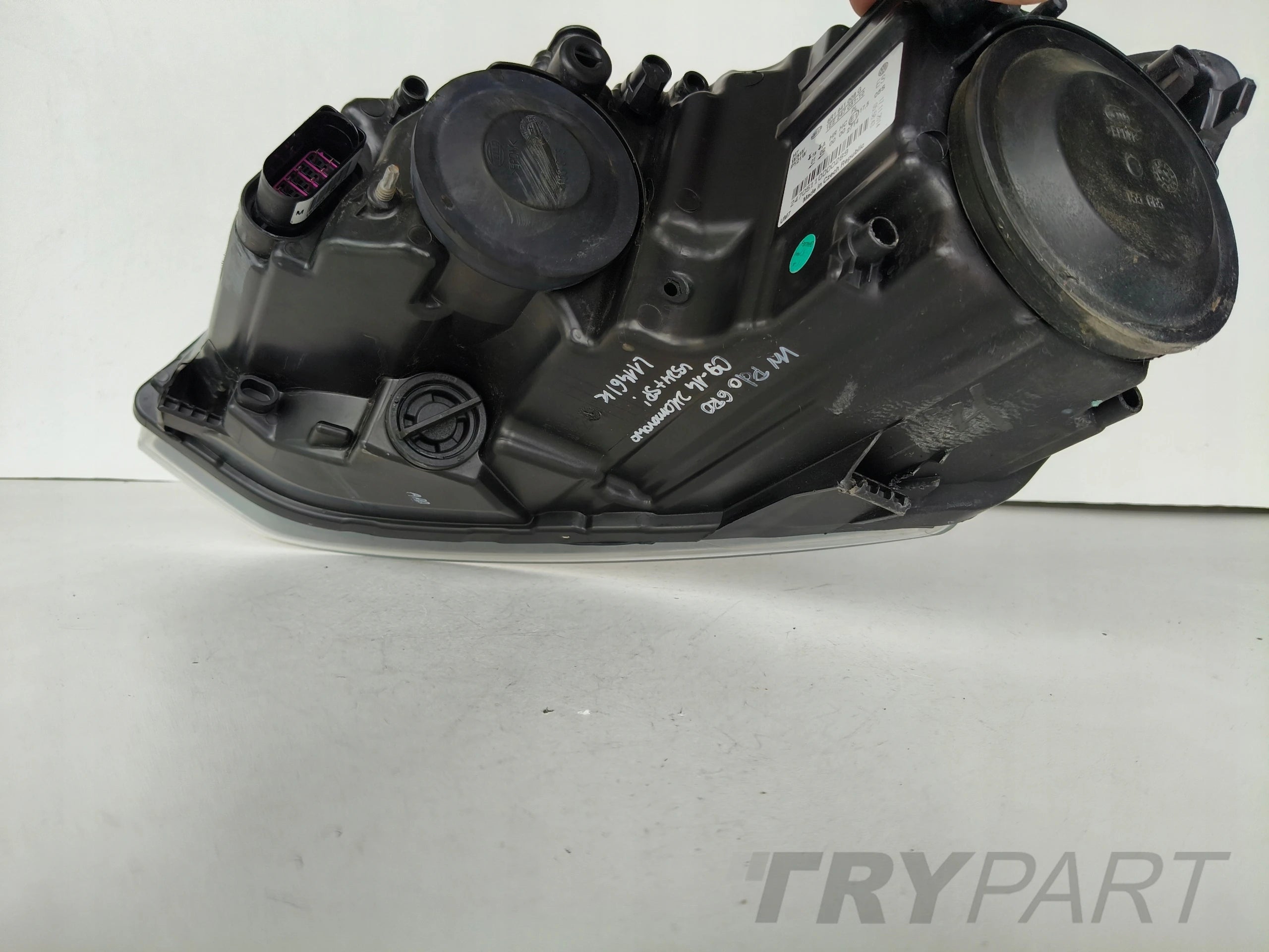 RIGHT HEADLIGHT LAMP VW POLO 6R 6R0 09-14 2-CHAMBER