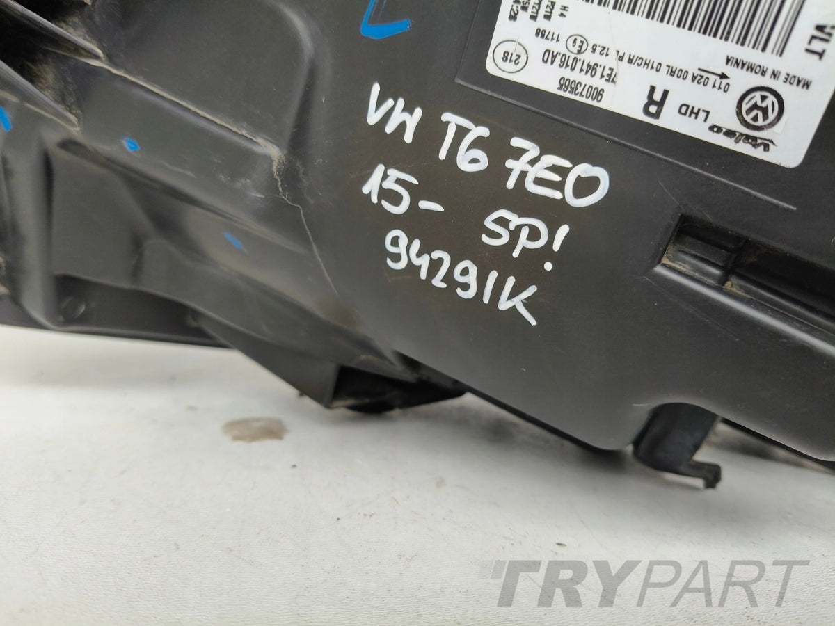 RIGHT HEADLIGHT LAMP VW T6 7E 7E0 15-