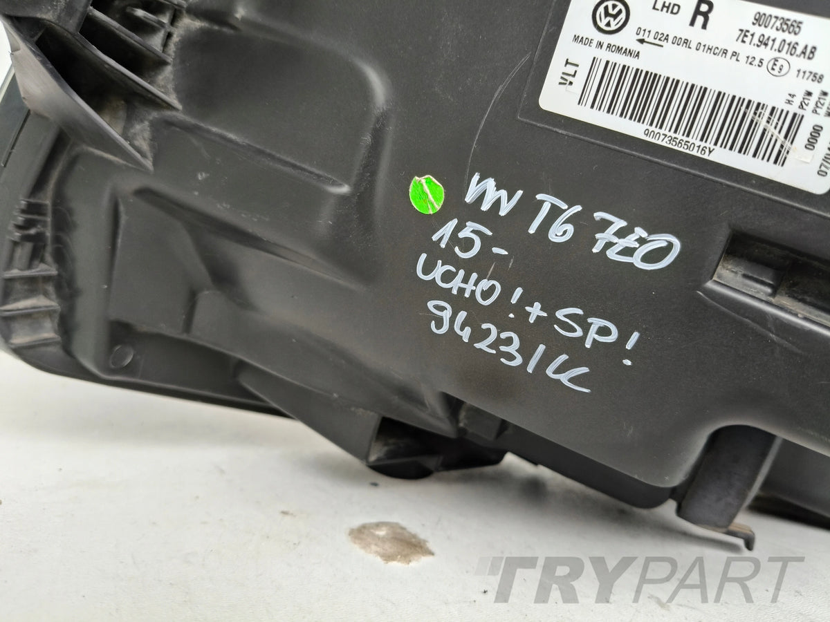 RIGHT HEADLIGHT LAMP VW T6 7E 7E0 15-