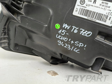 RIGHT HEADLIGHT LAMP VW T6 7E 7E0 15-