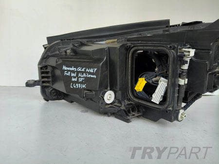 RIGHT HEADLIGHT MERCEDES GLE W167 19- FULL LED MULTIBEAM LED