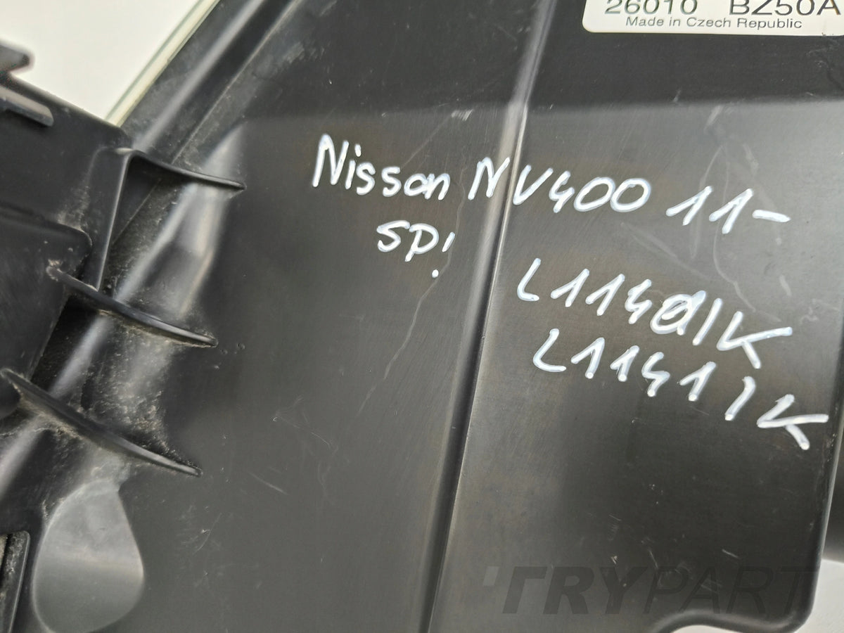 RIGHT HEADLIGHT NISSAN NV400 11-