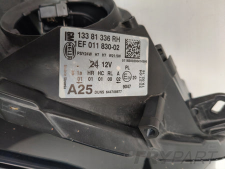 RIGHT HEADLIGHT OPEL CORSA E 14-
