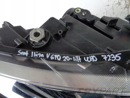 RIGHT HEADLIGHT SEAT IBIZA V ARONA 6F 6F0 LIFT FULL LED